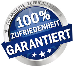 ZUFRIEDENHEITSGARANTIE