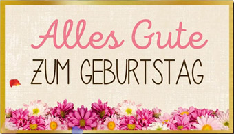 Alles Gute zum Geburtstag